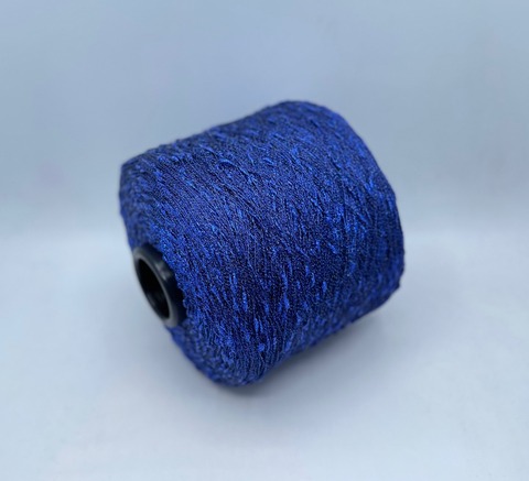 Бобинная пряжа (пр.Италия),art-Cosmos 1000/100гр, 80%Хлопок, 20%Люрекс , цвет-Сине-фиолетовый+шишибрики. арт.32184