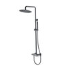 Boheme 128-SGM.4 Стойка для душа STICK SHINE GUN METAL SPIRALE
