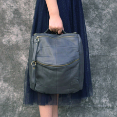 Женская кожаная сумка-рюкзак Cascada