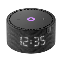 Умная колонка Яндекс Станция Мини (с часами), Черный оникс