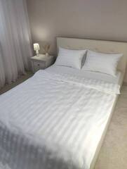 Комплект постельного белья страйп-сатин, хлопок, полоска 3х3