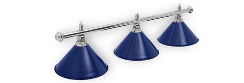 Светильник Fortuna Prestige Silver Blue 3 плафона