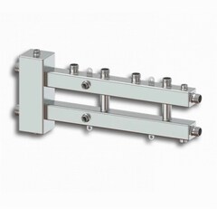 ЭТНА М2+1 Гидрострелка 80/80 Гидравлический разделитель с коллектором нержавейка Aisi 304