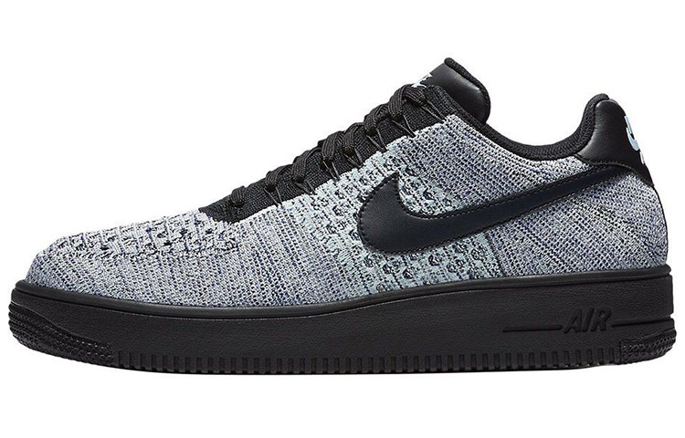 Air force flyknit blue sale