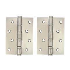 Петли дверные универсальные Vettore 100×75×2.5-4BB SN (Cатин)