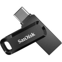 Флешка USB SanDisk 256GB Ultra Dual Drive Go 2-в-1 USB 3.2 USB-C / USB-A 150MB/s Black