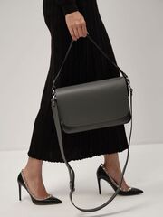 Сумка кожаная Deboro 30512 хромо