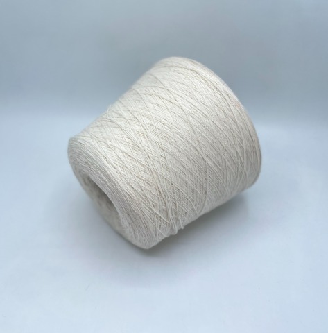 NEW MILL (пр.Италия), art. SUPER SOFT, 2/15 750м/100гр. 100% Меринос, цвет- Молочный(1/288), арт.33601