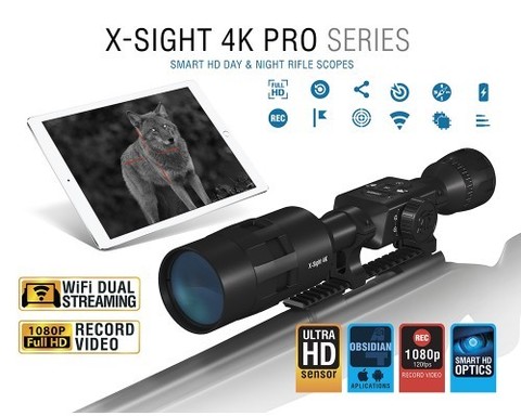 ATN X-SIGHT 4K PRO 3-14x50