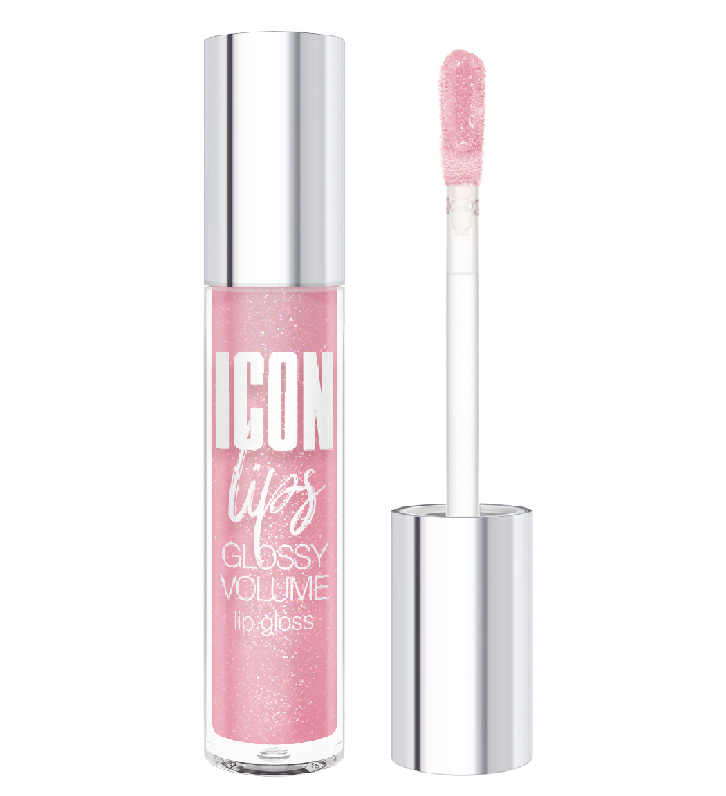 LuxVisage Блеск для губ с эффектом объема тон 508 ICON lips glossy volume LILAC PINK 3,4г