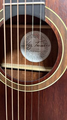 Jay Turser JTA54F-MAG-SN Folk Mahogany Natural Satin Acoustic Guitar