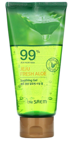 Saem Fresh Aloe  Soothing Gel 99 % Tube 300 ml  Гель  для лица и тела