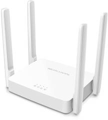 Mercusys AC10 Wi-Fi Роутер, WAN/LAN 10/100 Мбит/с,IEEE 802.11ac/n/a 5 ГГц, IEEE 802.11b/g/n 2,4 ГГц, 4 ант