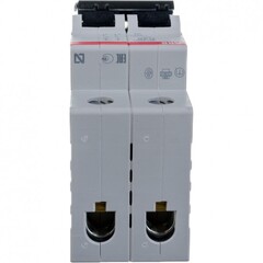 Выключатель автоматический модульный ABB SH202L 2п C 20А 4.5кА C20 2CDS242001R0204