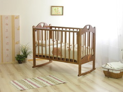 С 635 Кровать детская "Любаша" (шоколад)