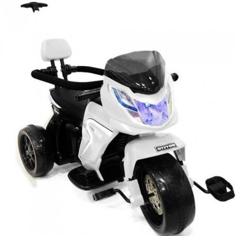 Детский мото-велосипед Rivertoys белый O777OO-WHITE