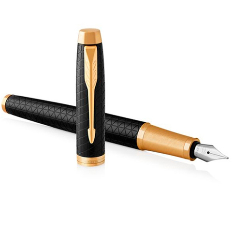 Parker IM Premium - Black GT, перьевая ручка, F