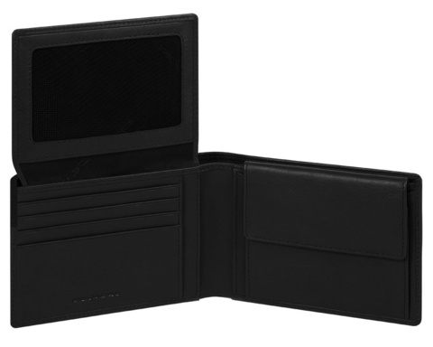 Кошелек мужской Piquadro Hakone PU1392S104R/N чёрный натур.кожа