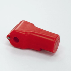Противокражный замок пластиковый на крючок d=4 мм, красный (S056-4 )