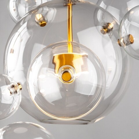 Люстра Balls Circular 14 Bubbles Gold D40