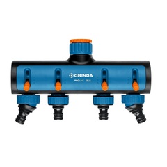 GRINDA TS-4, 3/4? - 1?, четырехканальный, с внутренней резьбой, поливочные распределители, PROLine (8-426313)