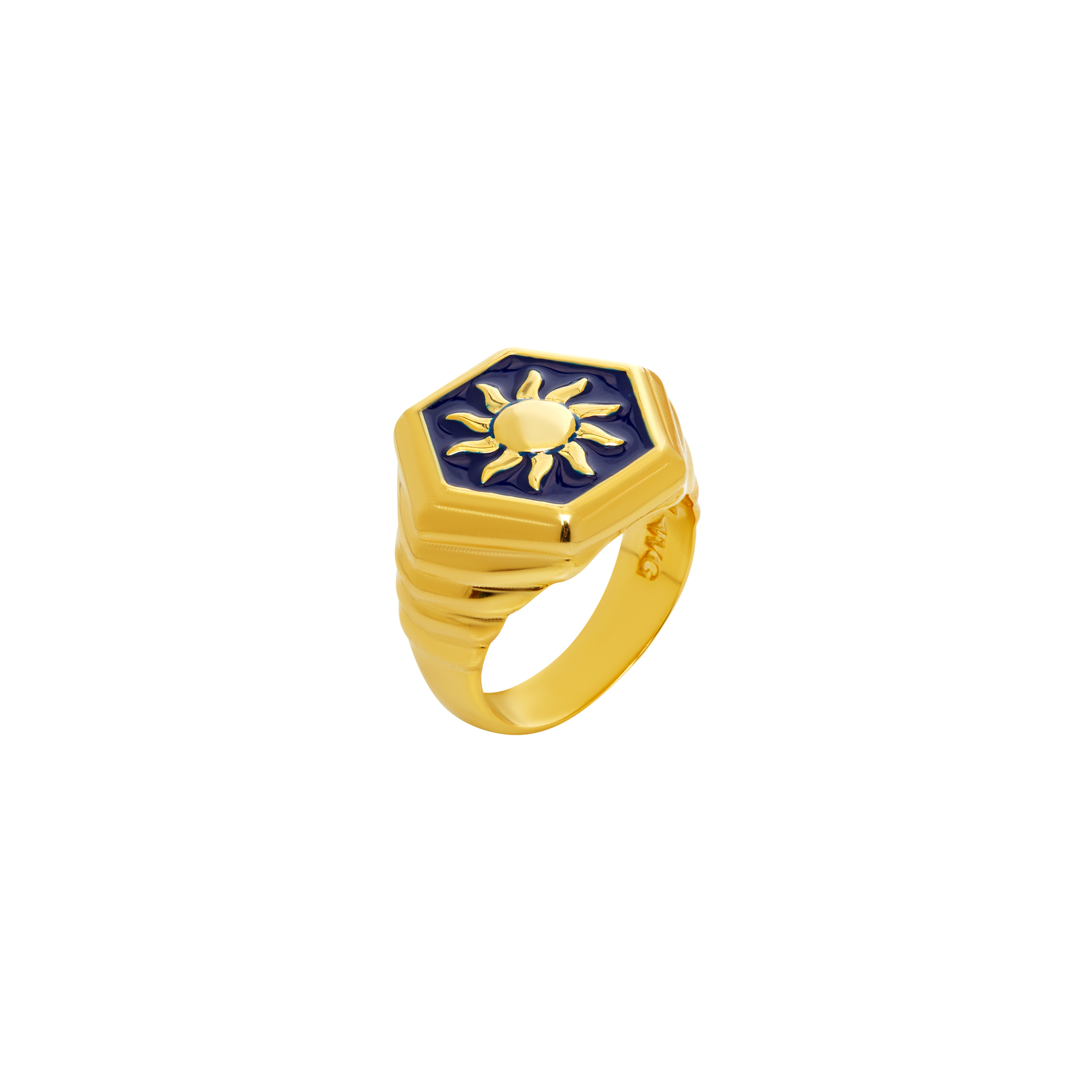 WILHELMINA GARCIA Кольцо Sunlight Ring – Blue wilhelmina garcia кольцо gold tulip ring