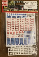 Bush Набор городских знаков в европейском стиле