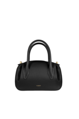 Сумка Yuzefi Oyster Mini Duffle - BLACK PEBBLE GRAINED LEATHER