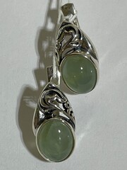 Ника (серьги из серебра)