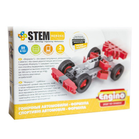 Конструктор"STEM HEROES. Скоростные механизмы: Формула"