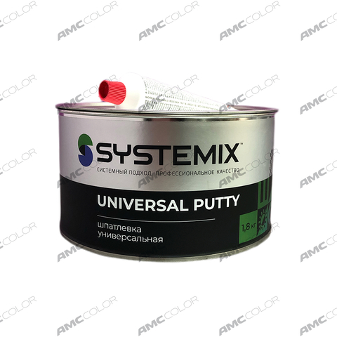 SYSTEMIX Шпатлевка Universal putty универсальная 1,8кг