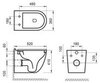 BelBagno BB2034SC Сиденье дюропластовое с быстросъёмными петлями, механизмом Soft Close