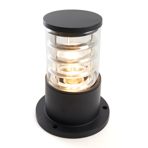 Садово-парковый светильник FERON DH0800 E27 черный