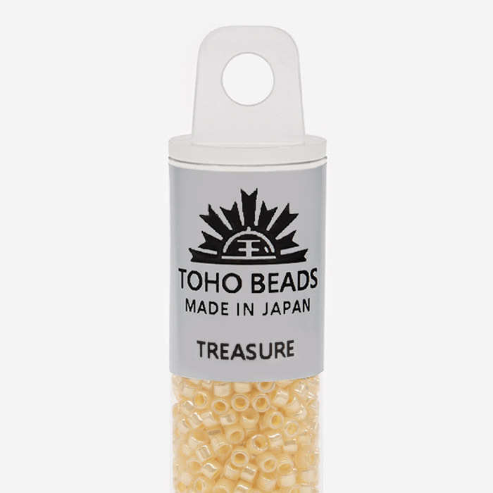 Японский бисер TOHO Treasure (№901), жемчужный глянцевый