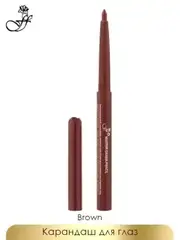 FFleur Карандаш ES 458 BROWN для глаз автоматический MASTER DRAMA PENSIL