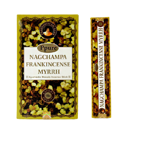 Индийские палочки Ppure NagChampa Frankincense Myrrh