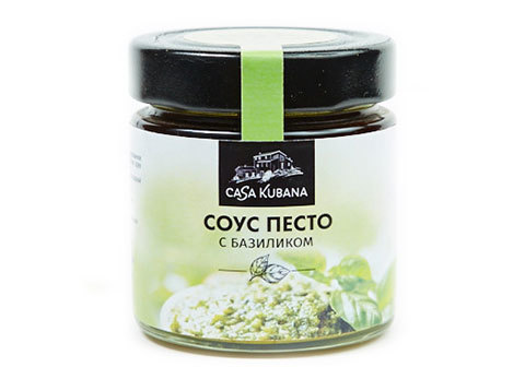 Соус песто с базиликом, 170г