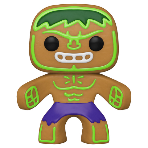 Фигурка Funko POP! Bobble Marvel Holiday Gingerbread Hulk 50660