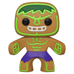 Фигурка Funko POP! Bobble Marvel Holiday Gingerbread Hulk 50660