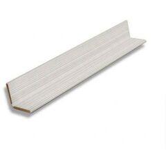 Угол к панелям ПВХ ВЕК универсальный Рипс голубой 3000 мм