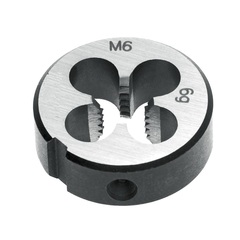 Плашка М 6,0х1,0 DINEN22568 CrV 6g 20х7мм H-Tools 210060HT