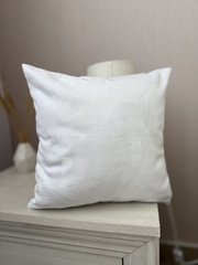 Подушка декоративная со съемной наволочкой на молнии, хлопок, сатин-жаккард