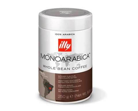 Кофе в зернах Illy Monoarabica Brazil, 250 г