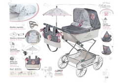 DeCuevas Коляска с сумкой и зонтиком 