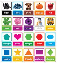 Colors & Shapes in Photos Bulletin Board (20 pieces)