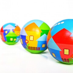 Шар звенящий Геометрия малый Вальда