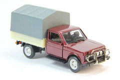 VAZ-2302 FVK Bison dark red (with awning) Agat Mossar Tantal 1:43