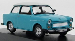 Trabant 601 de Luxe 1986 blue/white CCC081 IST Models 1:43