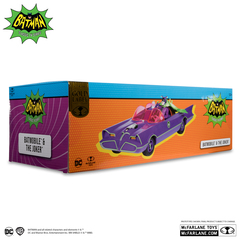 Фигурка McFarlane Toys DC Classic TV: Batmobile & The Joker