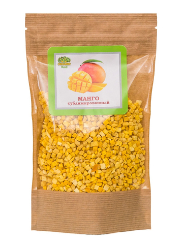 Манго сублимированное кубики, 25 гр